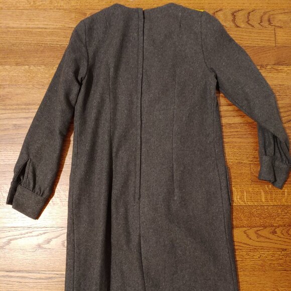 Vintage "Dune Deck" Wool Dress - Picture 4 of 4